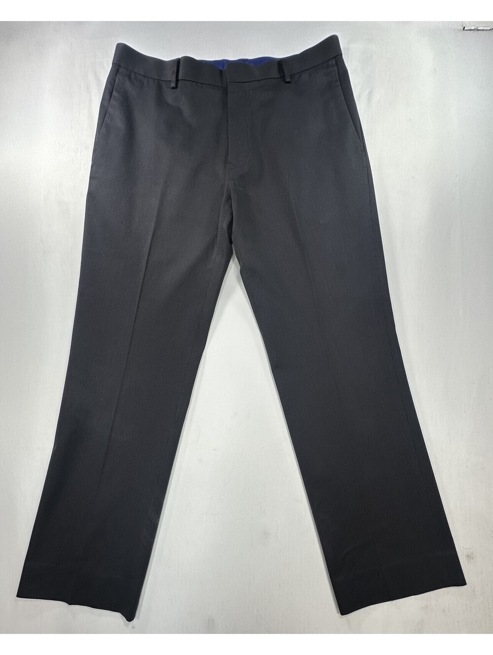 Banana Republic Non-Iron Slim Dress Pants Black Men 33/30